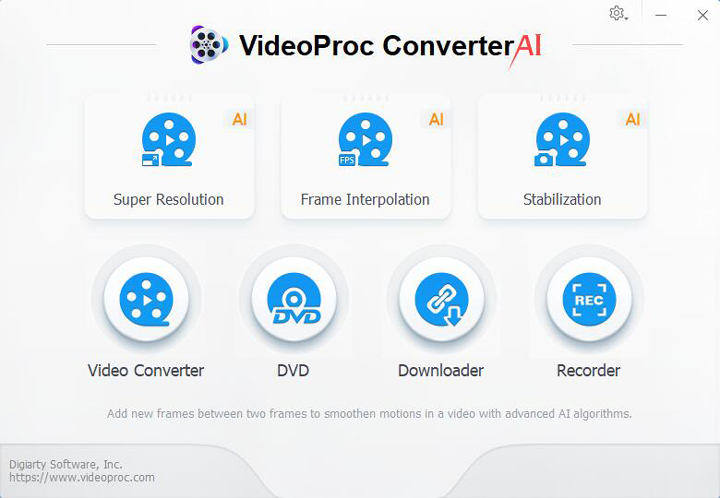 How to Download a Video with VideoProc - Step 1