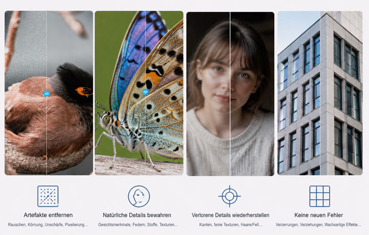 KI Foto Verbessern Bewerten