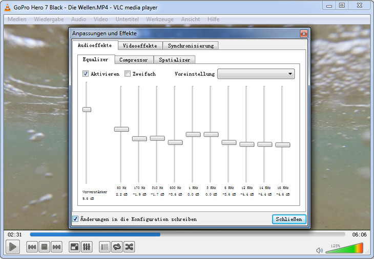 Hintergrundgeräusche im Video entfernen - VLC