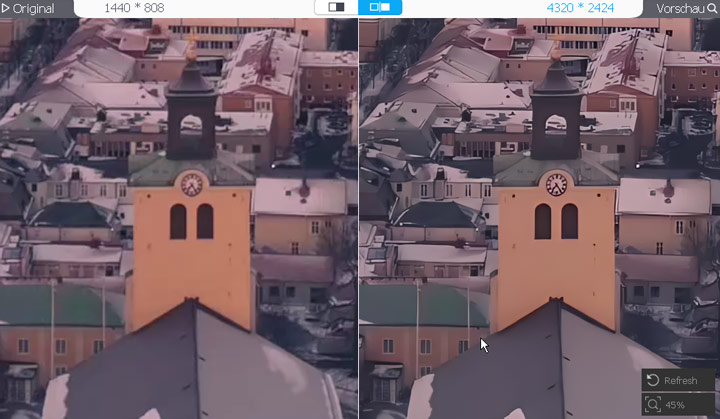 Video schärfen mit VPC Test 2