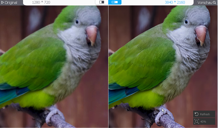 Videos schärfen mit VideoProc Converter AI