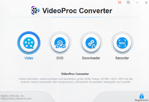Der schnellste 4K Video Editor für Windows/Mac - VideoProc