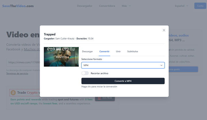 Descargar video de cualquier sitio web con SaveTheVideo