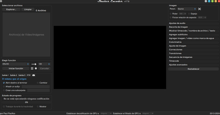 Shutter Encoder Convertidor de Video