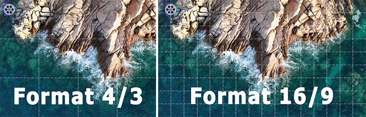 Format 4/3 et format 16/9