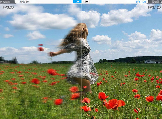 VideoProc Converter AI 評測 - 補幀效果示範
