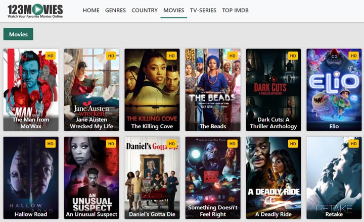 SFlix Alternative 2025 - 123Movies