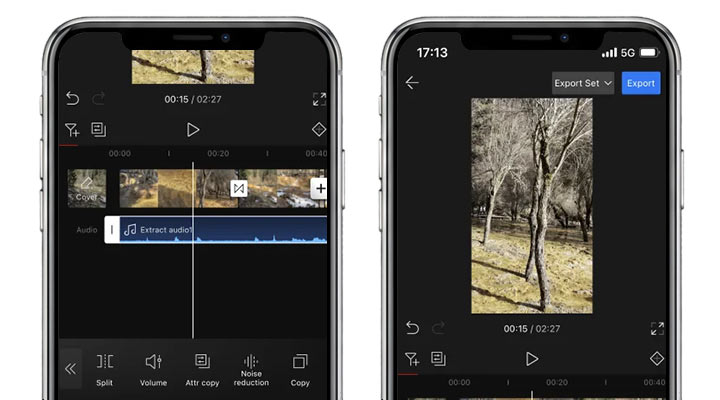 Add Music to Video via VideoProc Editor