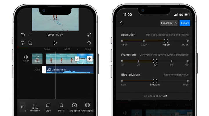 Adjust Music in VideoProc Editor