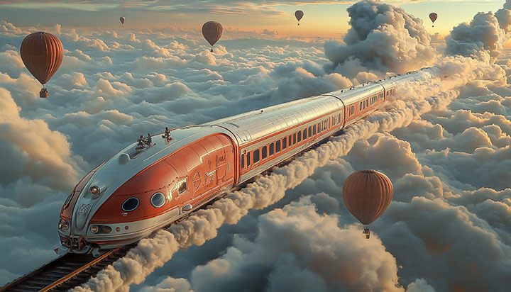 Enlarged AI Art Image Photoshop