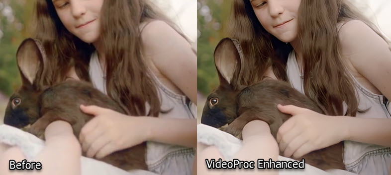 AI Enhance Upscale Video Compare Detail VPC