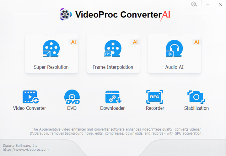 VideoProc Converter AI