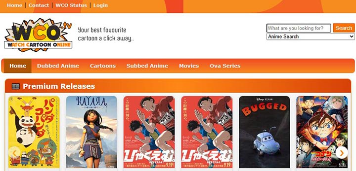 GoGoAnime Alternative - WCO.tv