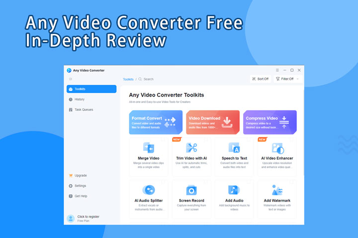 Any Video Converter Free Review