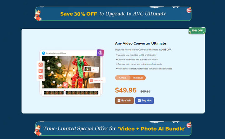Any Video Converter Special Offer