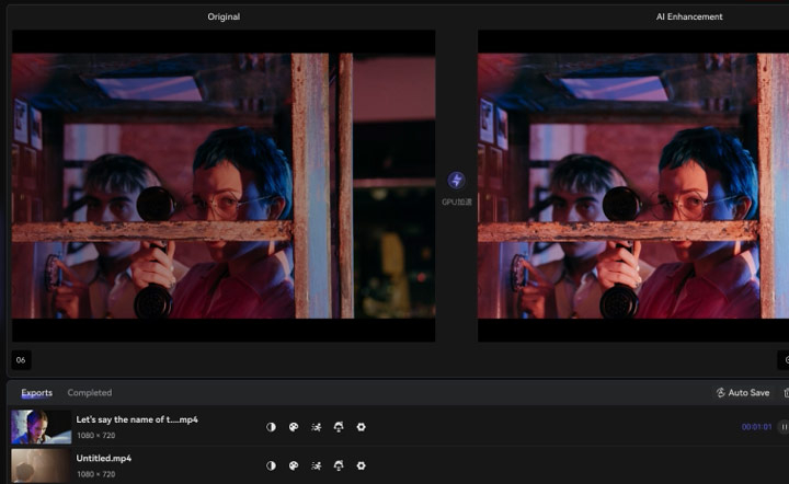 Sharpen Video with AVCLabs Video Enhancer AI