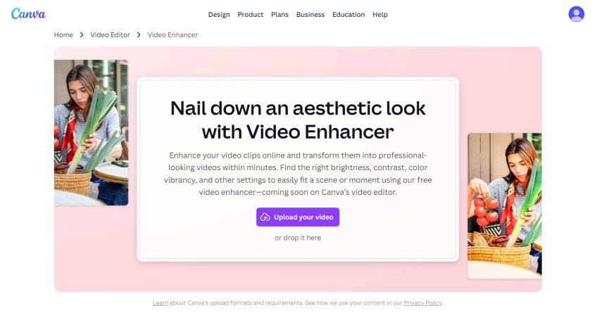 Video Quality Enhancer - canva