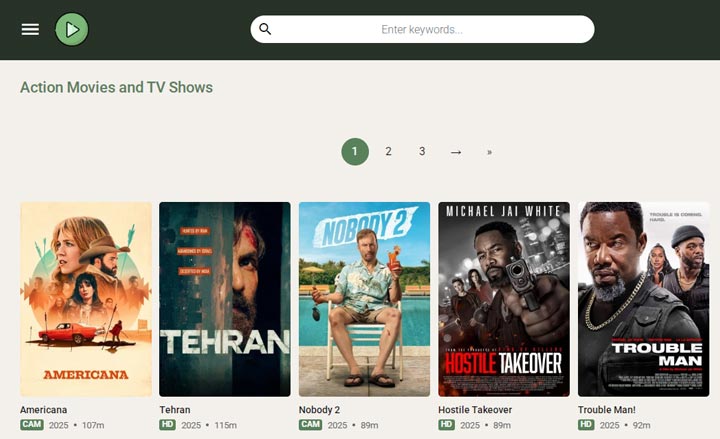 SFlix Alternative 2025 - Cineb