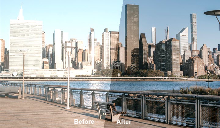 Color Correction: Before vs After