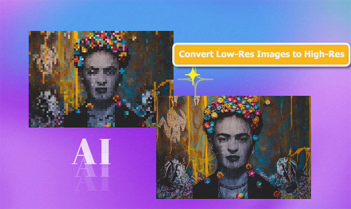 Convert Image to High Resolution