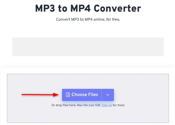  Convert MP3 to MP4 with FreeConvert