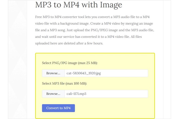  Convert MP3 to MP4 with VideoUtils