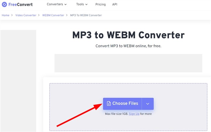 How to Convert MP3 to WEBM with FreeConvert