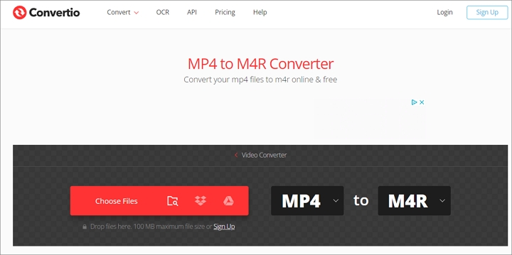 How to Convert MP4 to M4R Online