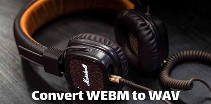 How to Convert WEBM to WAV