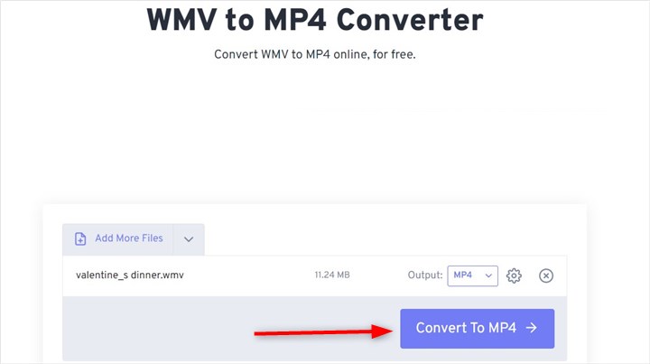  Convert WMV to MP4 with FreeConvert
