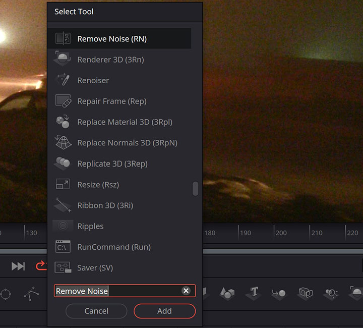 DaVinci Resolve Remove Noise Tool (Free Version)