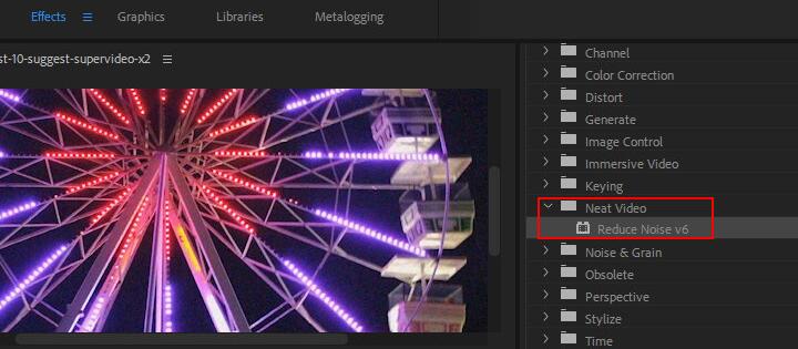 Denoise Video in Premiere Pro Using Third Party Plugin