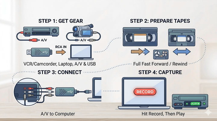 Digitize Home Videos DIY