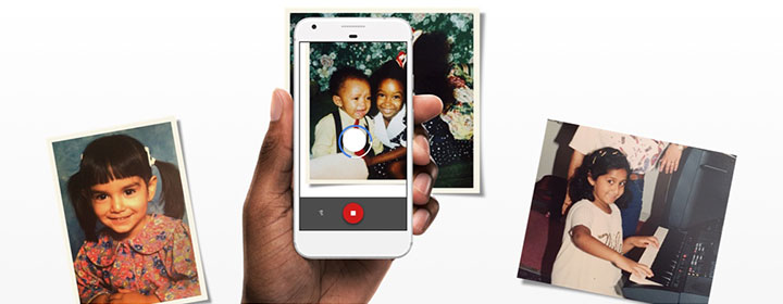 digitize old photos by photographing