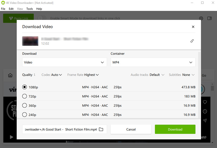 Download Video from Any Website with 4K Video Downloader