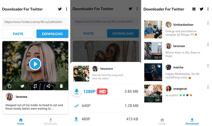 how to download twitter video from dm