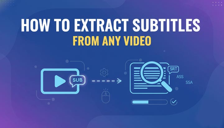 Extract Subtitles from Video