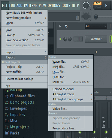 FL Studio interface