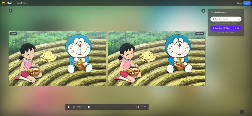 Video Quality Enhancer - fotor