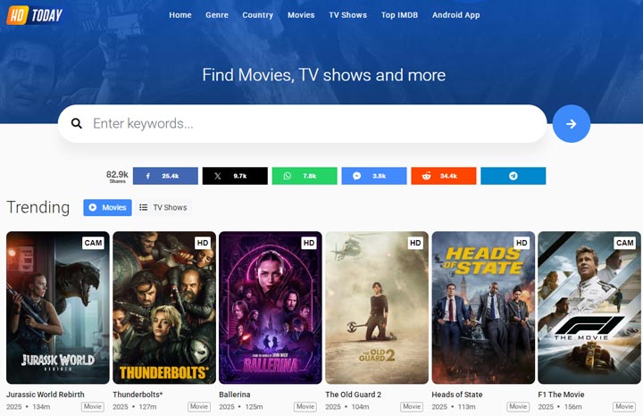 Fmovies Alterantive - HDToday