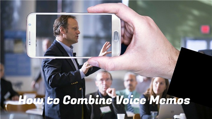 How to Combine Voice Memos