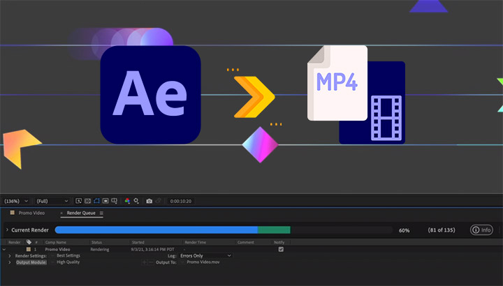 How to Export After Effects to MP4