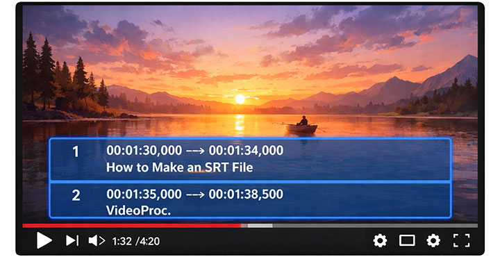 How to Make an SRT File
