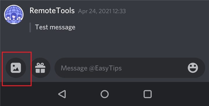 How to Send Videos on Discord Mobile - 1