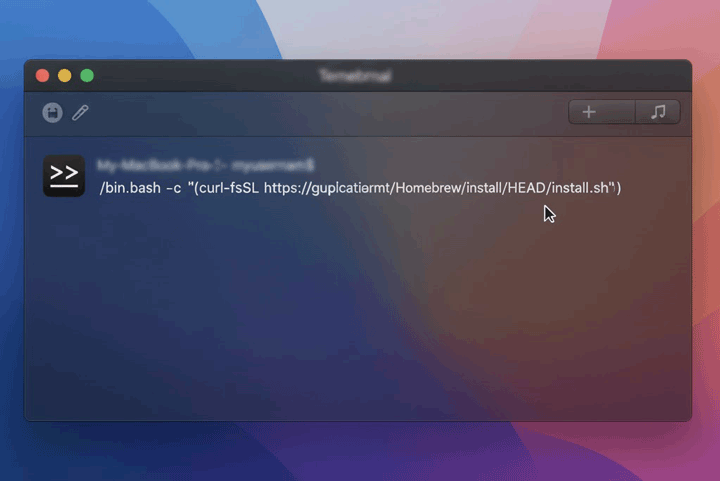 Install Homebrew on Mac