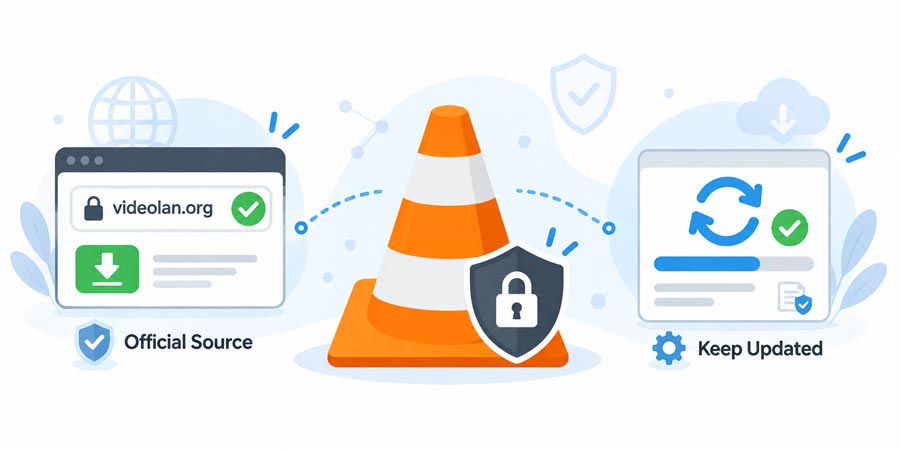 keep vlc safe