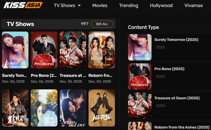 Site to Download Korean Movies - KissAsia