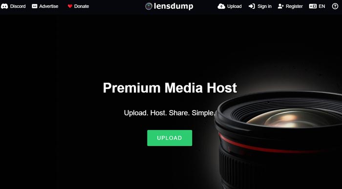 Lensdump Imgur Alternative