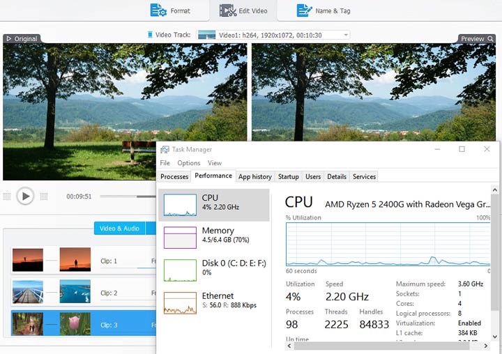 VideoProc Converter AI Editing Test