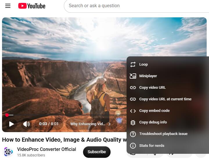 Loop a YouTube Video on PC and Mac using the Native Loop Feature
